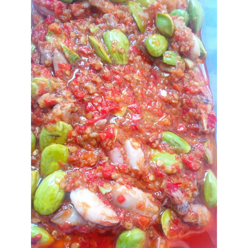 

sambal cumi pete