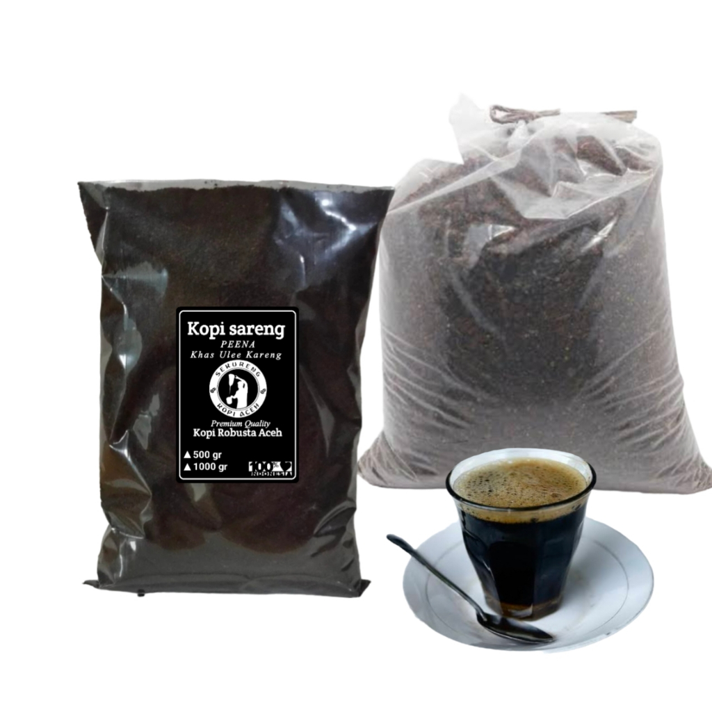 

kopi saring aceh bubuk kasar murni 500 gr kopi saring tarik asli robusta gayo original khas ulee kareng.