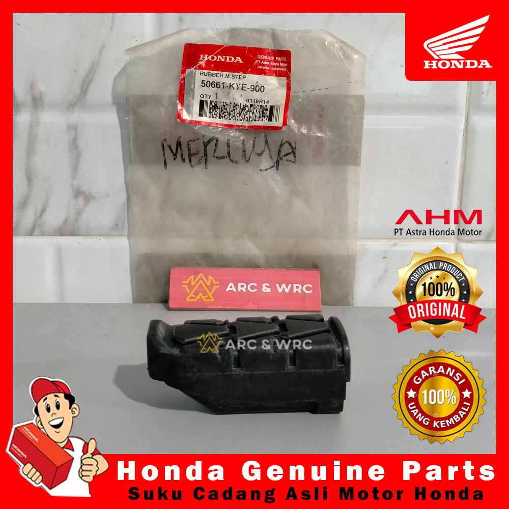 Karet Footstep Depan Sonic Supra GTR Verza Megapro New // 50661KYE900