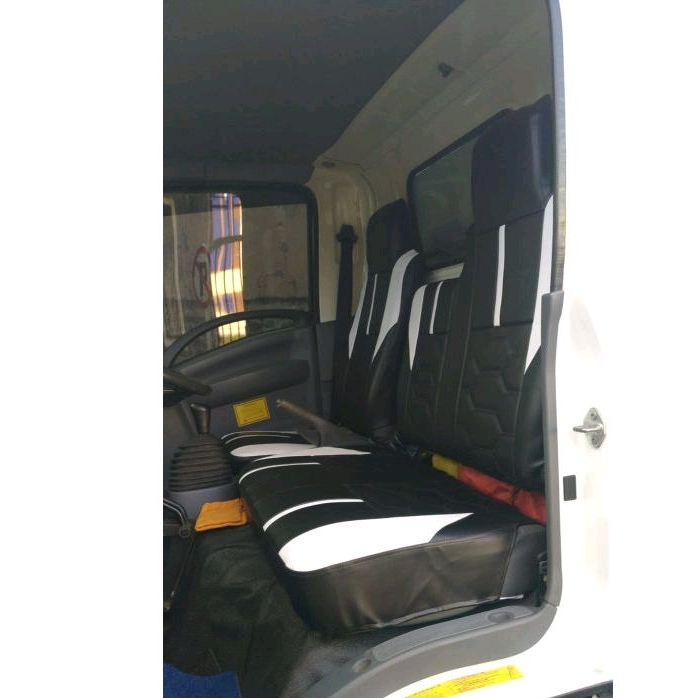 Sarung jok / Cover jok mobil truck ( Isuzu elf giga Nmr71 ) model variasi motif