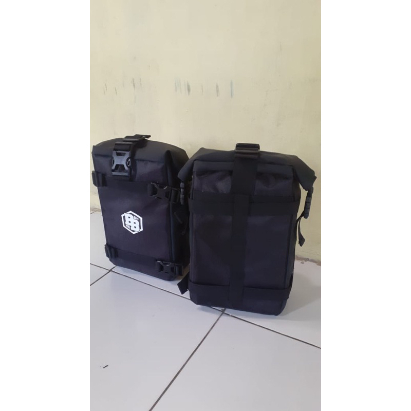 Crashbar bag side bag tas motor touring