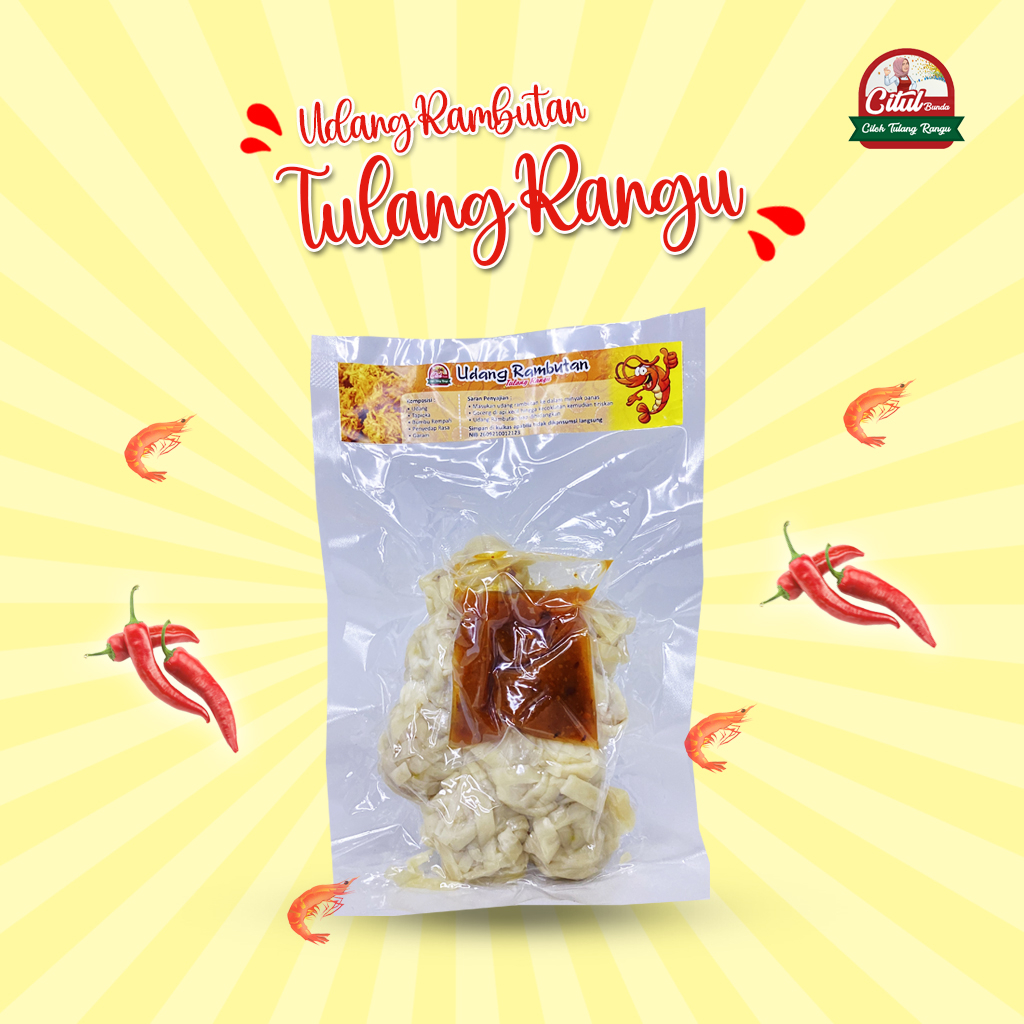 

paket bundle 7 bungkus udang rambutan isi 5 biji