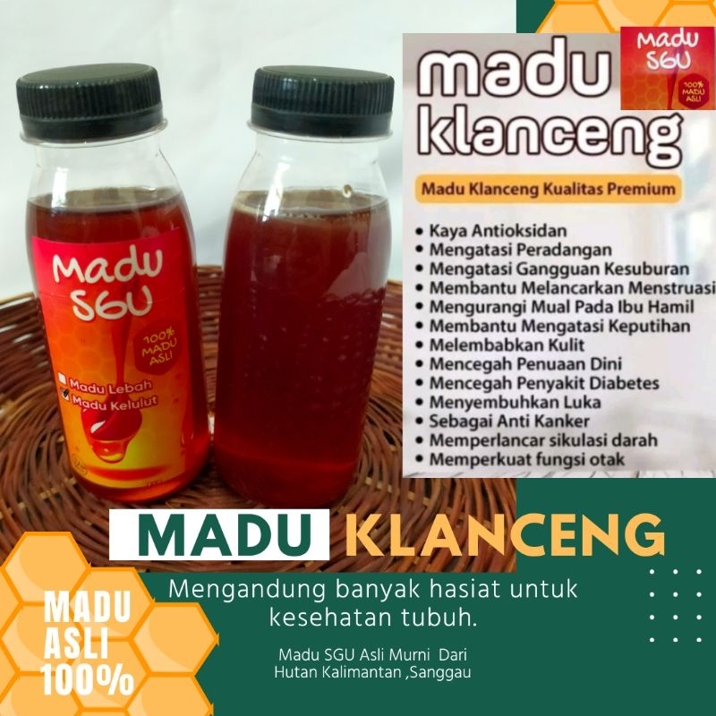 

Madu Klanceng Trigona Kelulut lanceng 100gram asli dan murni.