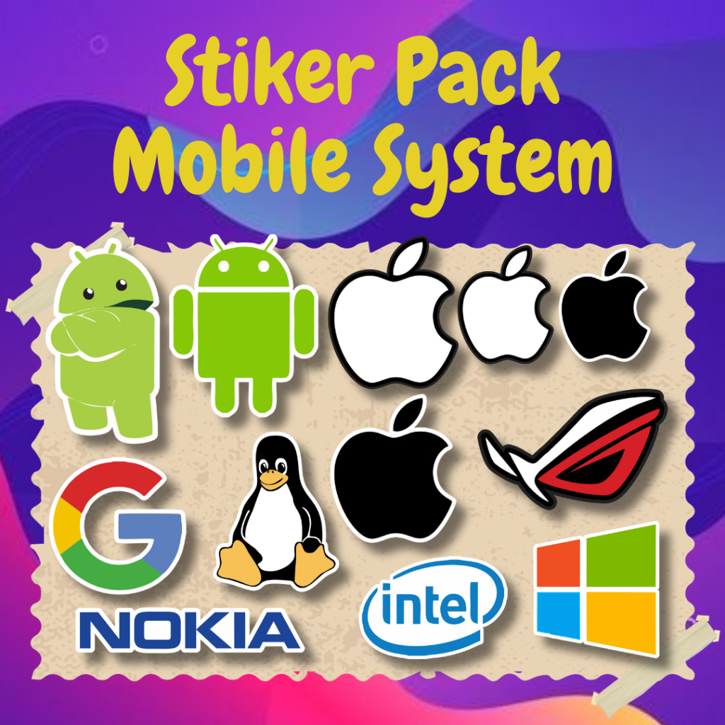 

(Dapat 20pcs) Sticker Pack Brand Mobil & System Mobile Keren Murah Berkualitas