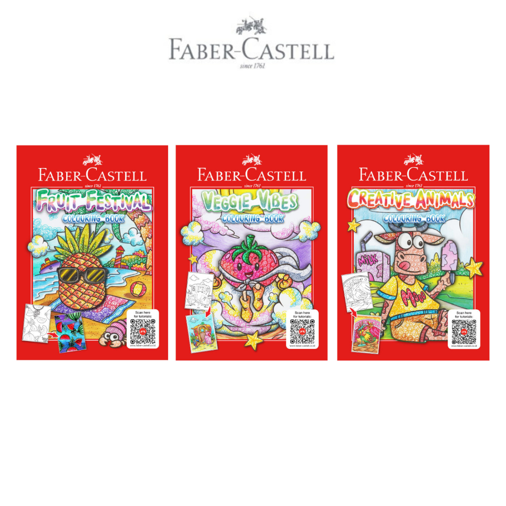 

Faber Castell Colouring Book Buku Mewarnai Kreatif 10402