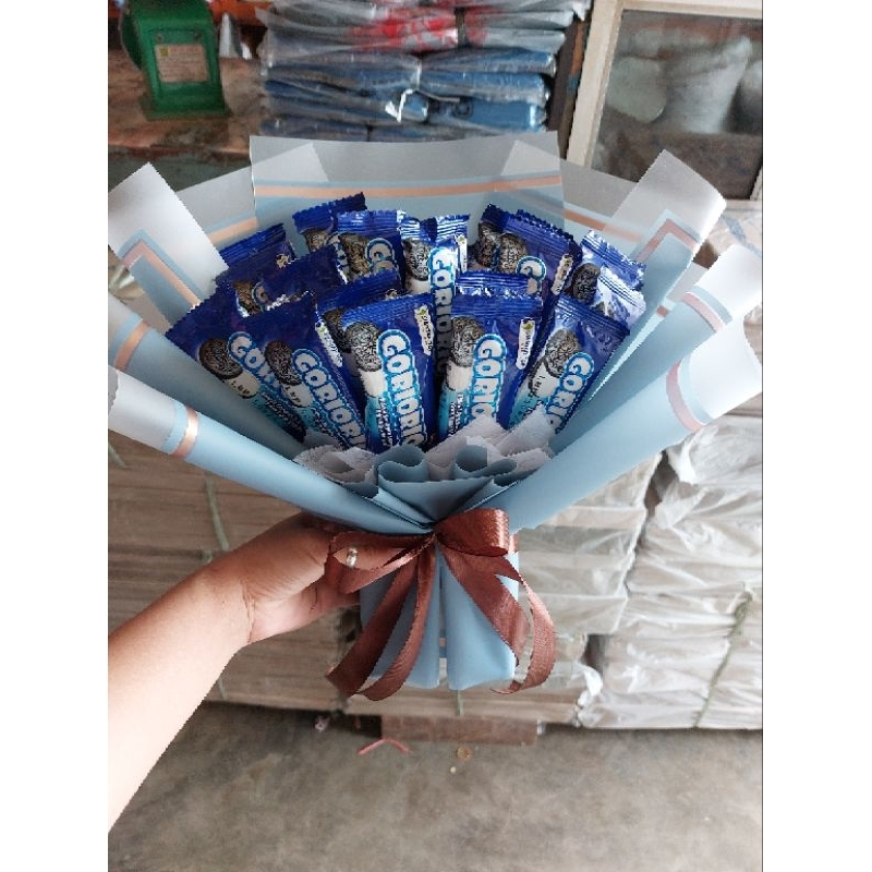 buket jajan murah / buket coklat gorio