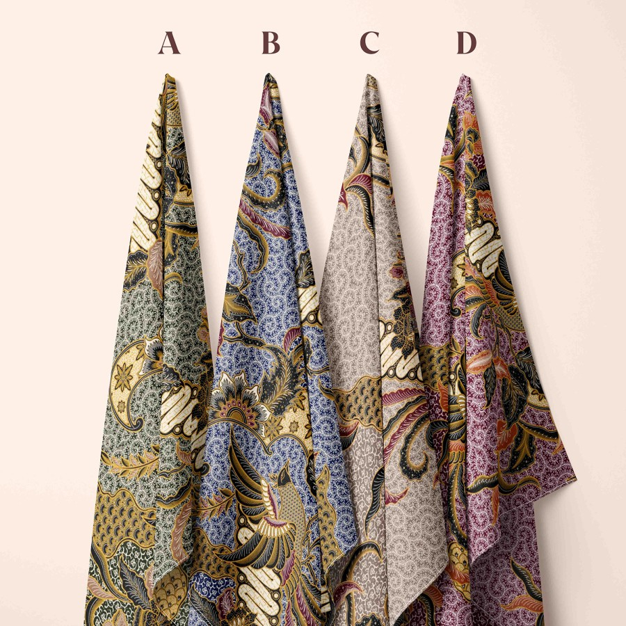 Kain Batik Meteran Premium Bengawan Solo Motif Sawatan