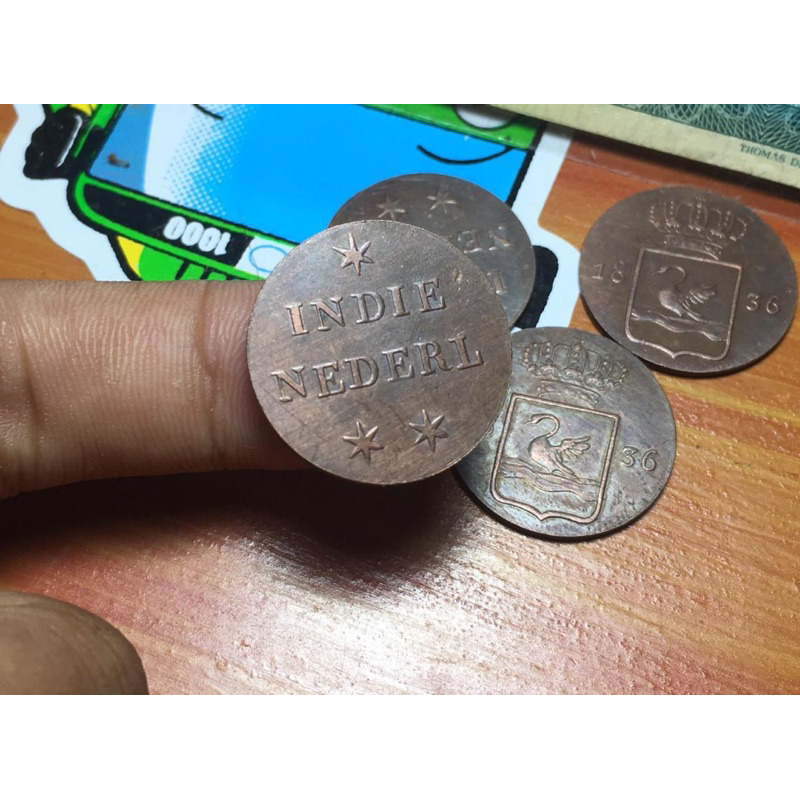 Koin Kuno Nederland Indie 1836