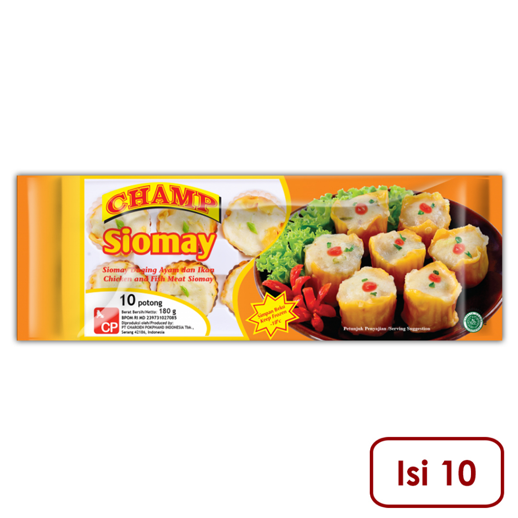 

CHAMP Siomay Isi10 180gr