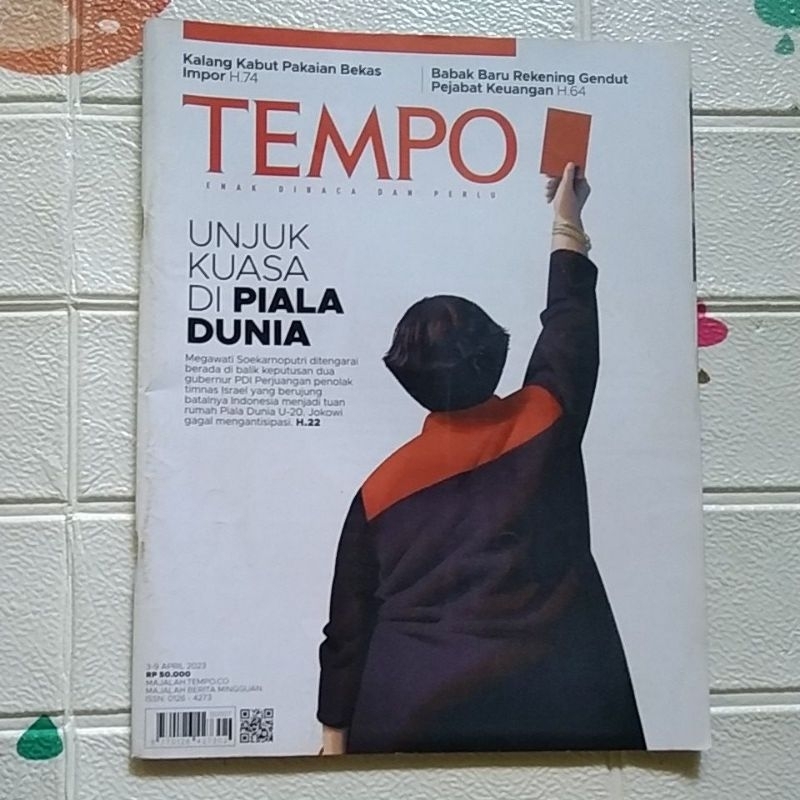 MAJALAH TEMPO EDISI UNJUK KUASA DI PIALA DUNIA