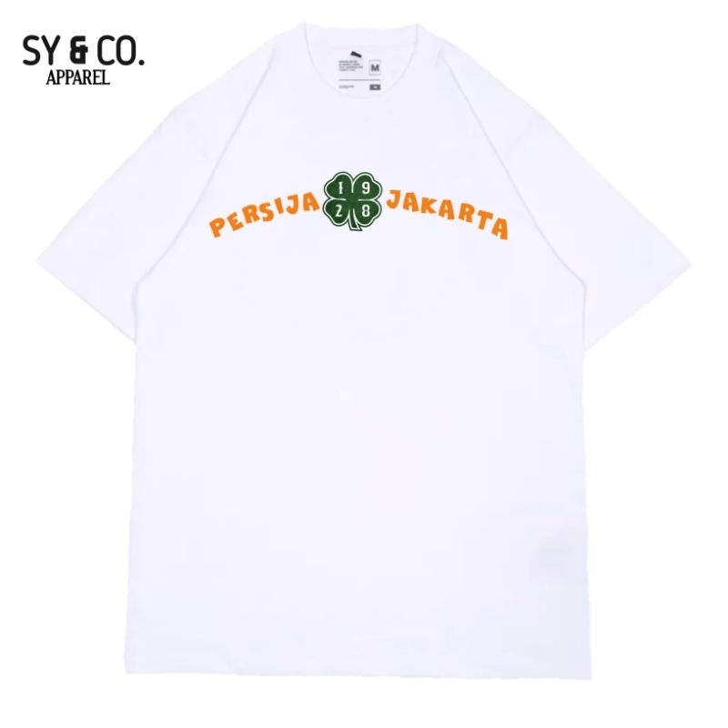 Kaos Tshirt Persija Jakarta 1928 Cotton Combad Premium - Kaos Persija - Baju Casual Persija - Kaos P