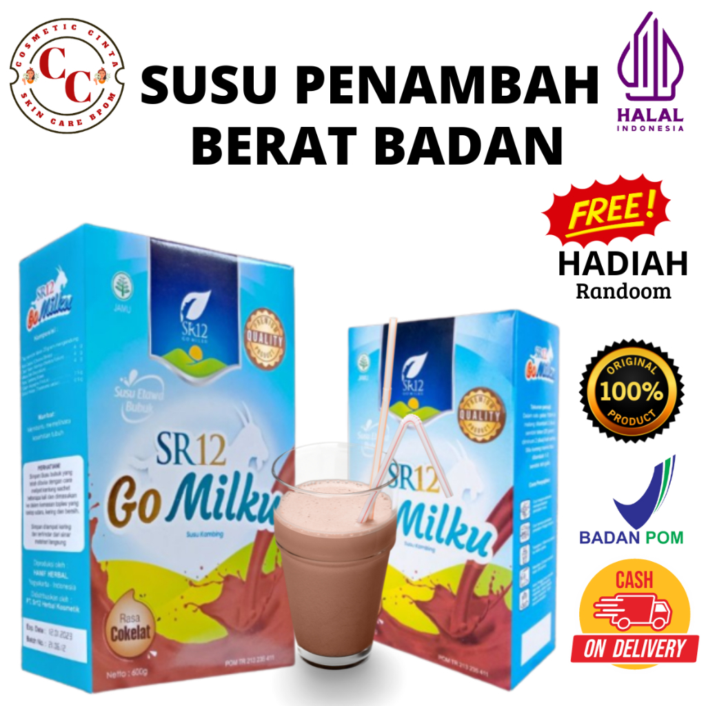

Susu Gomilku sr12 Menambah Berat Badan Nambah Nafsu Makan Anak Dewasa Penggemuk badan BOPM Original