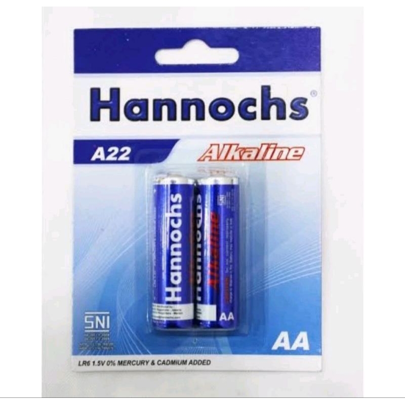 BATERAI A22 & A32 ALKALINE HANNOCHS