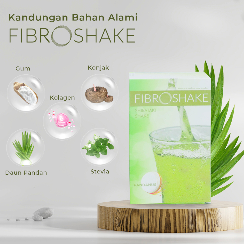 

Fibroshake Minuman Tinggi Serat dan Cuci Usus Terbaik