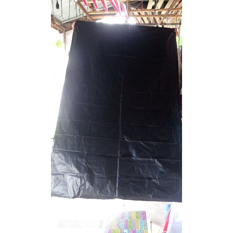 PLASTIK LAYANG HITAM  JUMBO 2 METER