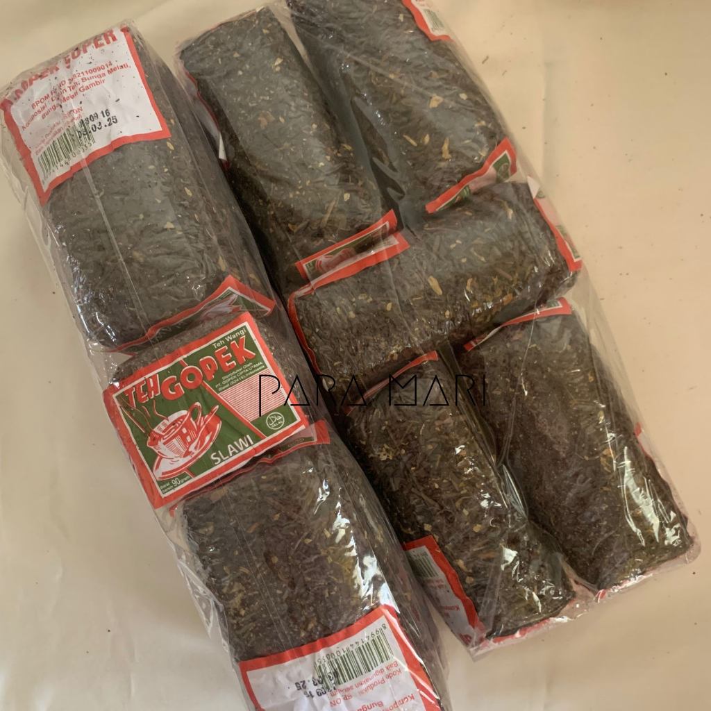 

Teh Tabur Gopek Super 1 slop 5 pcs x 90 gram