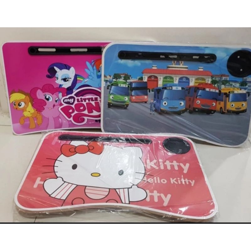 Meja lipat serbaguna/meja lipat anak/meja lipat karakter