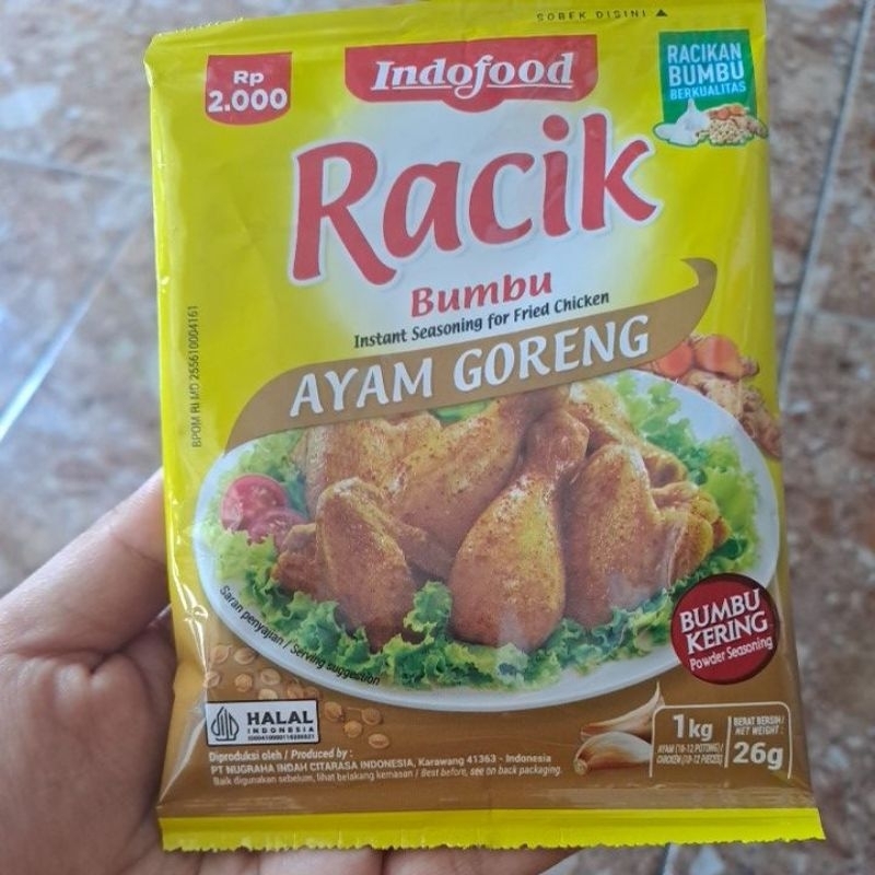 

indofood racik ayam goreng/ bumbu ayam goreng