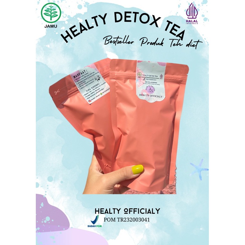 DETOX TEA/ Teh Pelangsing /Teh Diet 30 Hari BPOM HALAL