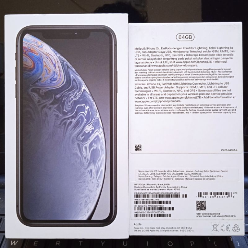 Dus Box Tebal iPhone Xr Black iBox Digimap Original