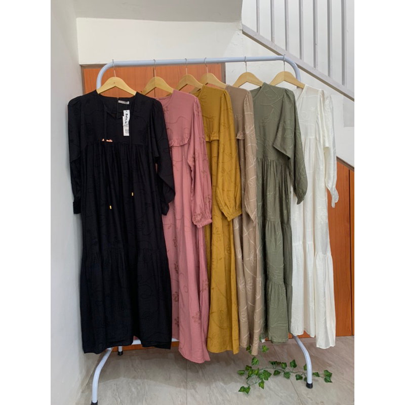 Dress Bordir Salvina ys Original
