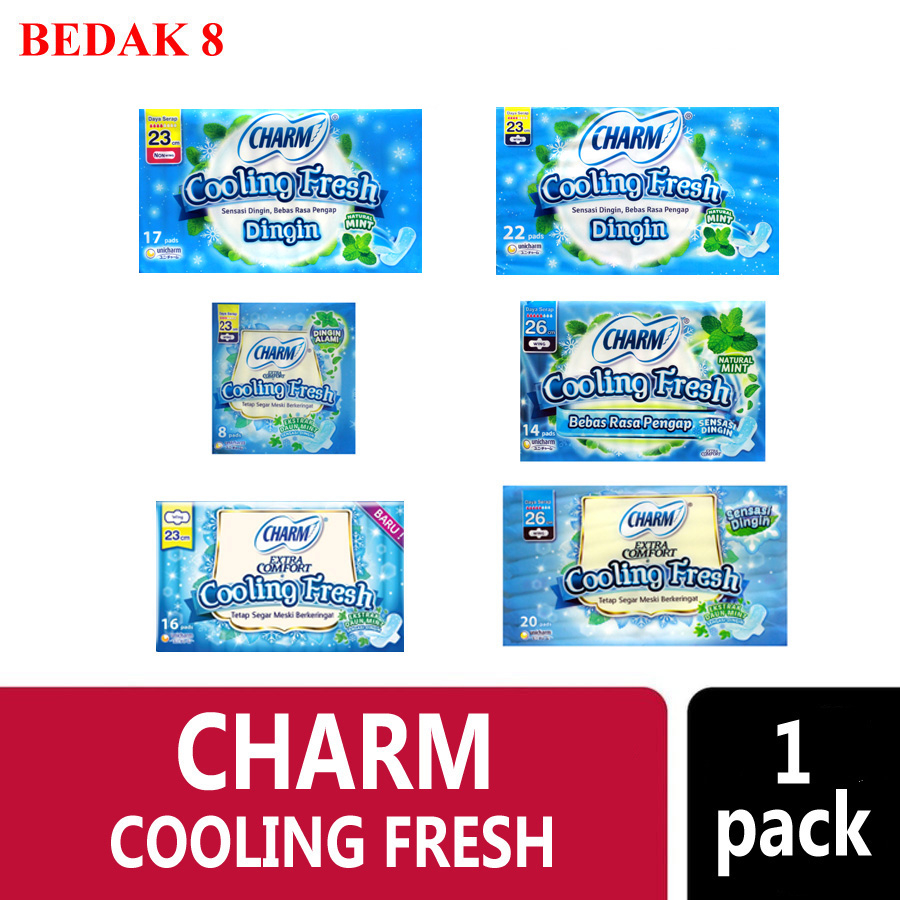 Pembalut Charm Cooling Fresh
