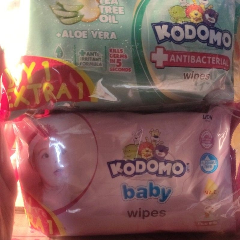 kodomo tisu basah