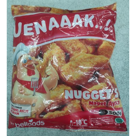 

BELFOODS UENAAAK Naget Ayam S 500g