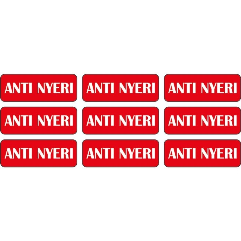

stiker label anti nyeri
