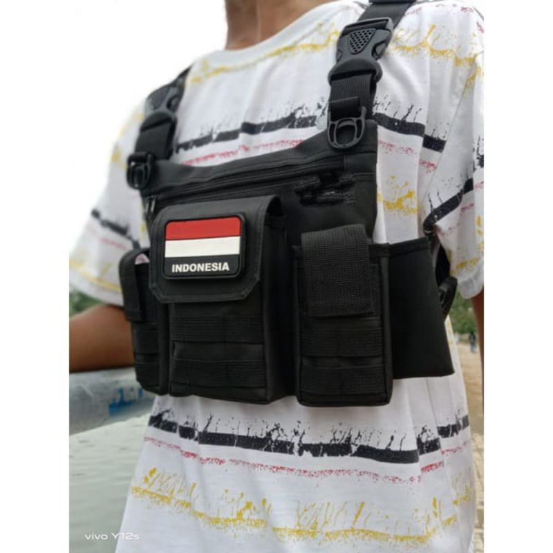 Chest Bag Protect / Tas Dada / Tas Tactical / Tas Dada Waterproof