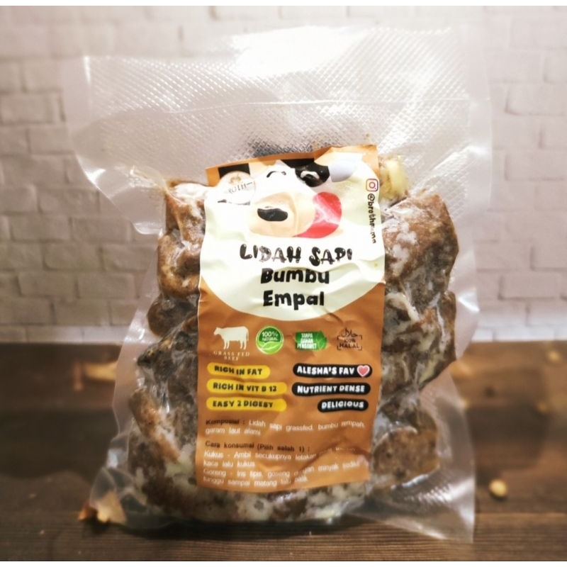 

LIDAH SAPI BUMBU EMPAL 200gr - BROTH MAMA