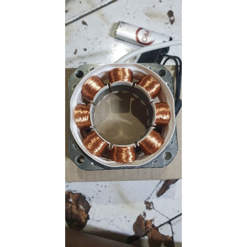 spul kipas angin miyako 16 inch original (tembaga asli)