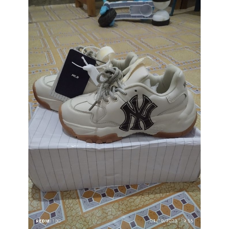 Sepatu anak/Wanita Unisex MLB-Korea BIGBALL CHUNKY A NEW size 36