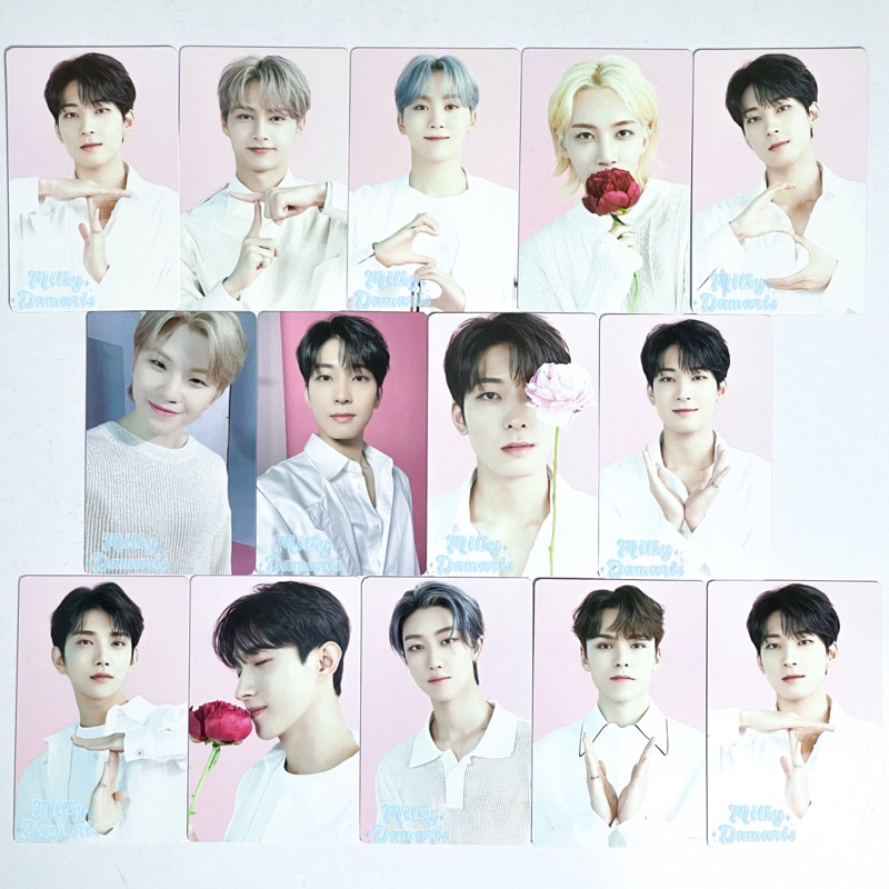 [Ready] Photocard Seventeen Official MD Seventeen Cafe Random Trading Cards • Wonwoo Jun Seungkwan J