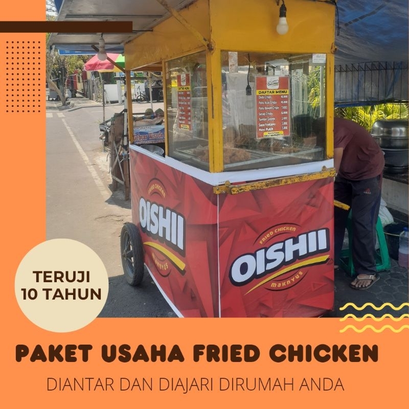 PAKET USAHA FRIED CHICKEN / FRANCHISE FRIED CHICKEN / AYAM GORENG TEPUNG