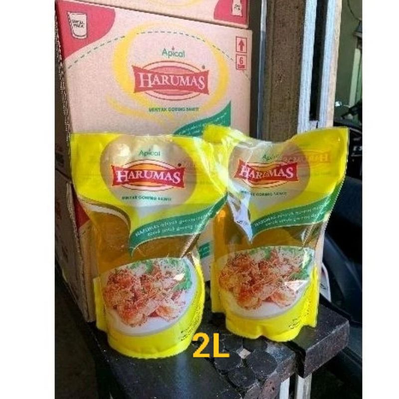 

minyak goreng harumas 2L