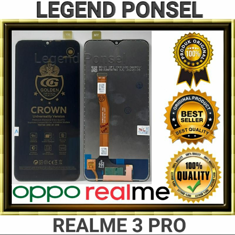 LCD REALME 3 PRO FULLSET ORIGINAL QUALITY