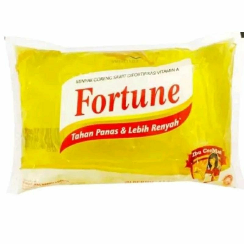 

Minyak goreng fortune bantal 1liter