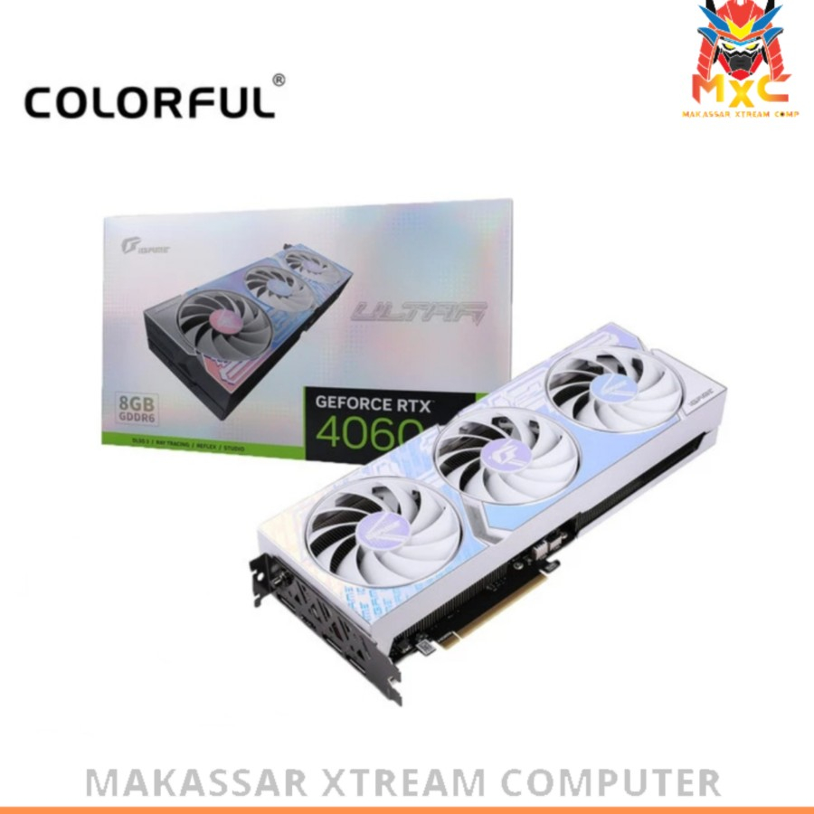 VGA Colorful iGame GeForce RTX 4060 8GB -V Ultra W OC GDDR6 RTX4060