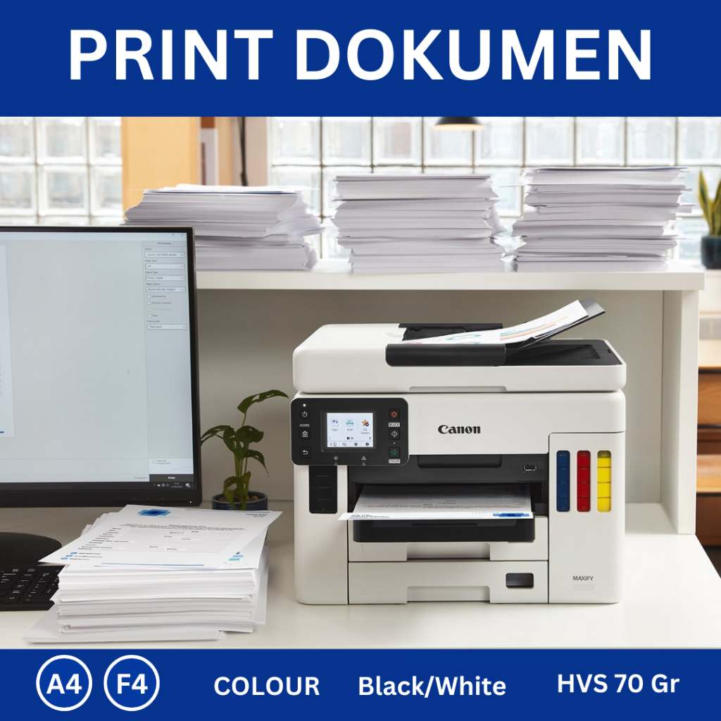 

Cetak Print Dokumen atau makalah