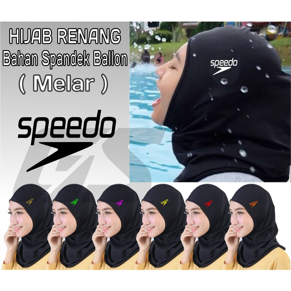 Hijab Sport Olahraga Gym Lari Renang Kerudung Instant
