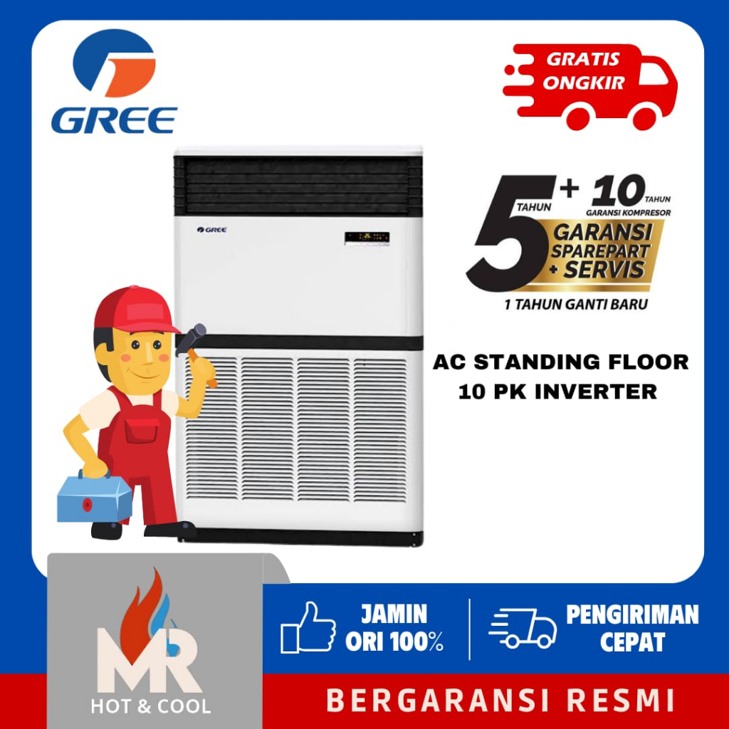 GREE LF28WPd 10PK AC Floor Standing 10 PK Inverter LF28WPd/Na-M