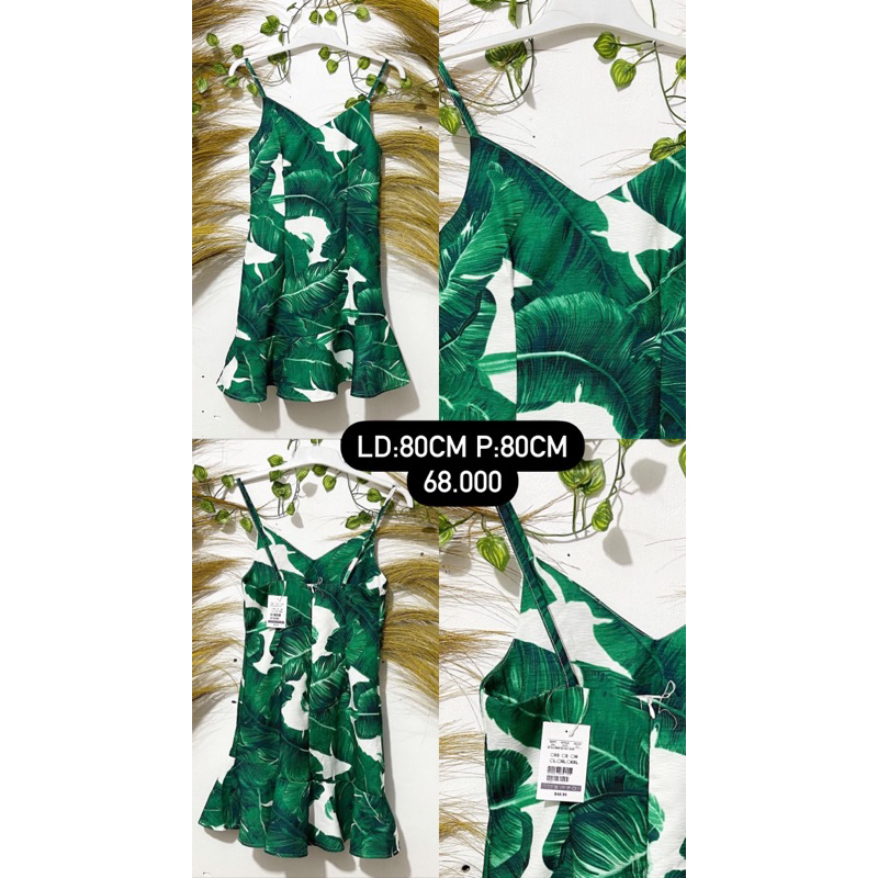 dres daun hijau