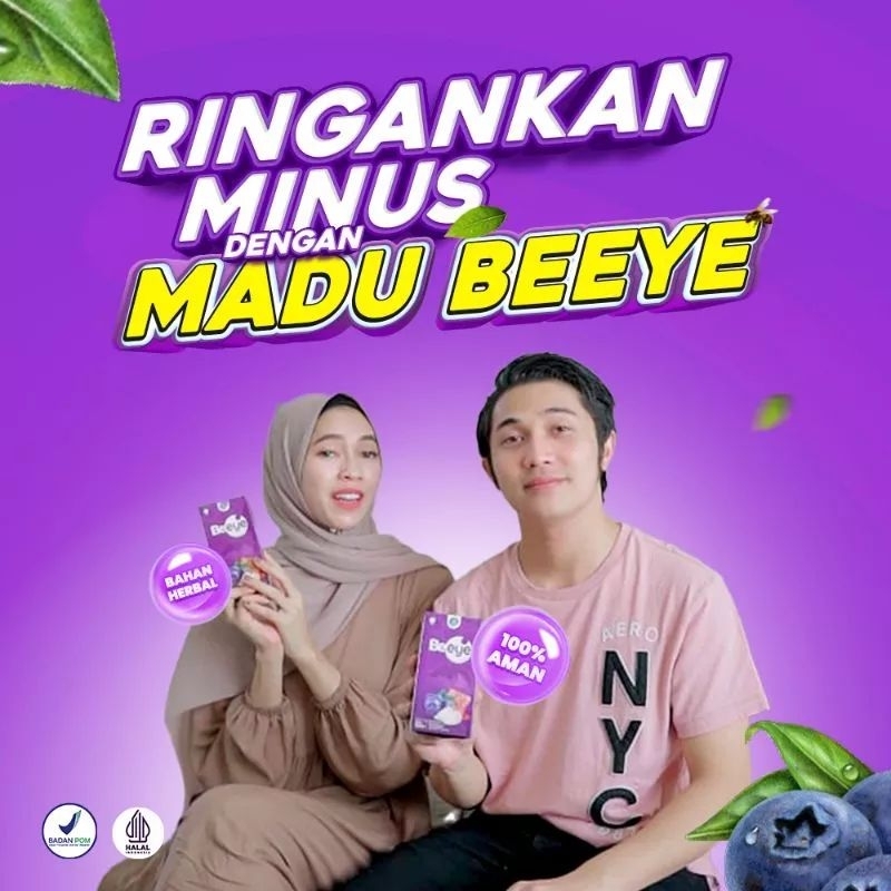 

BEEYE MADU HERBAL ORIGINAL ATASI MASALAH MATA TERAMPUH