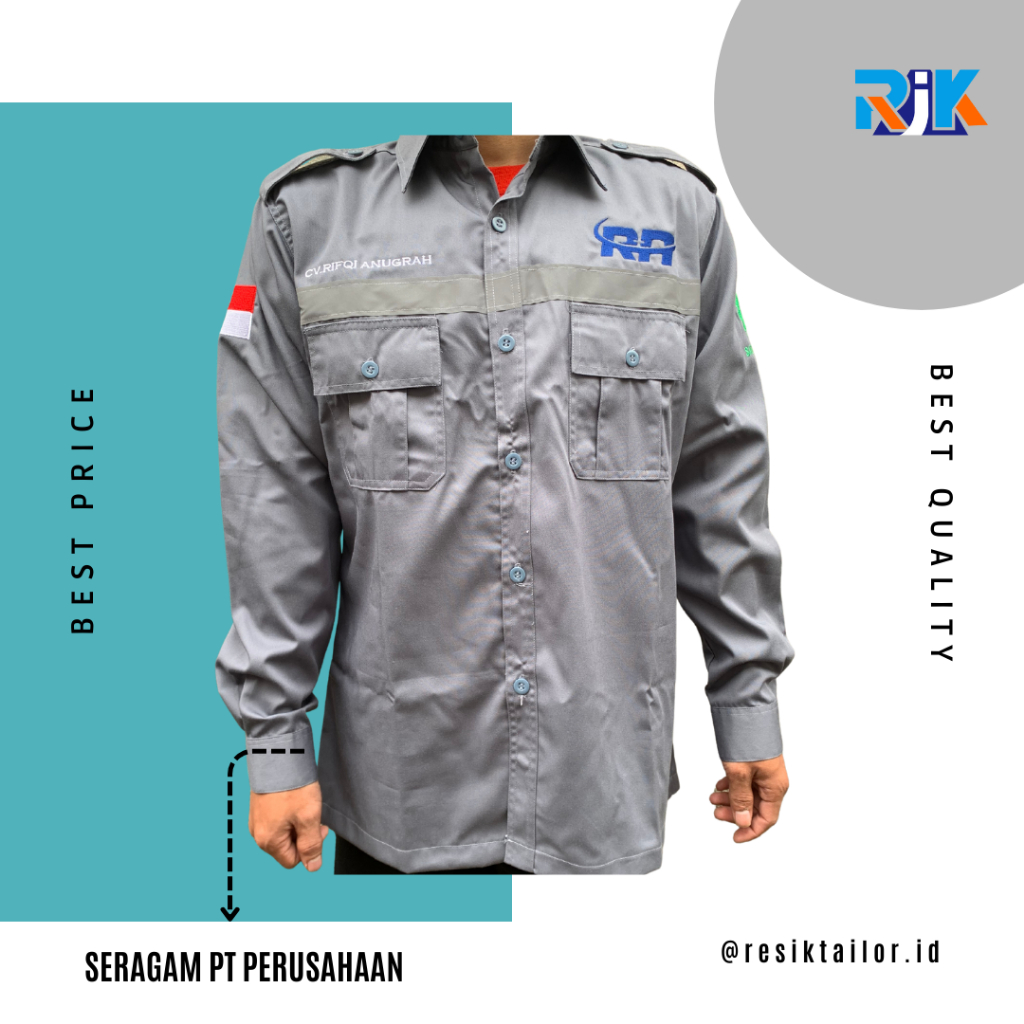 Custom Seragam Kerja, Seragam Perusahaan / PT