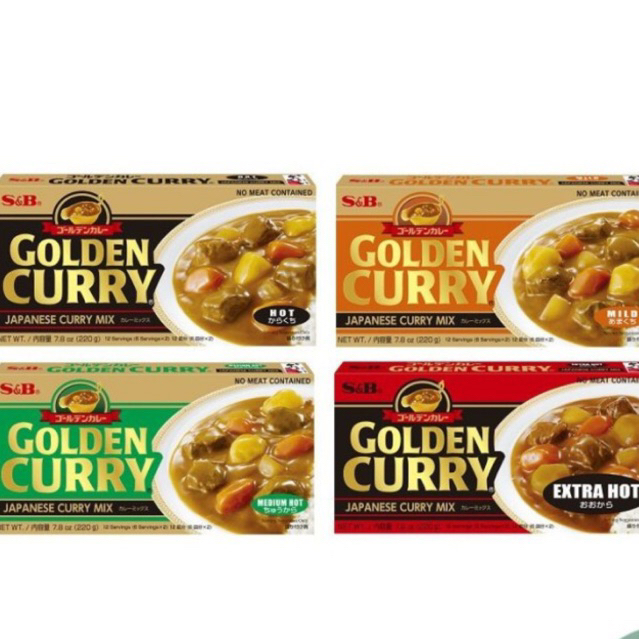 

S&B Japanese Golden Curry Powder 220gr Kari Jepang Mix