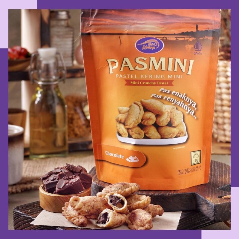 

PASMINI 107g - Pastel Kering Mini - Pastel Mini - Pastel Mini Original - Pastel Mini Pedas - Pastel Mini Manis