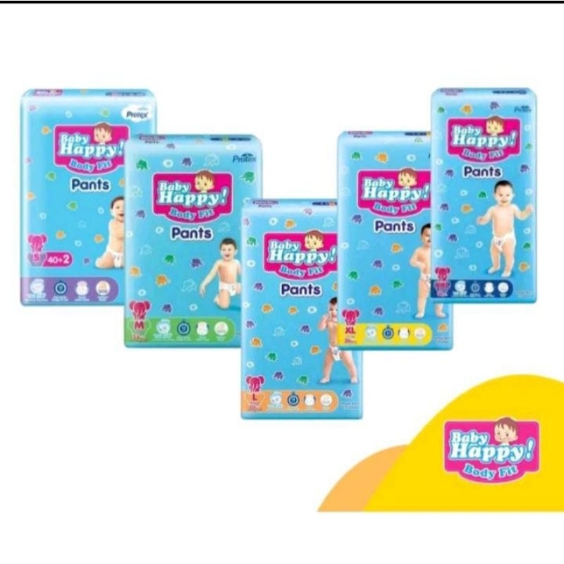 Pampers murah Baby Happy ukuran M,l, dan Xl