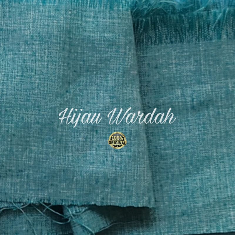 Kain Katun Madinah Premium Hijau Wardah 0,5 meter