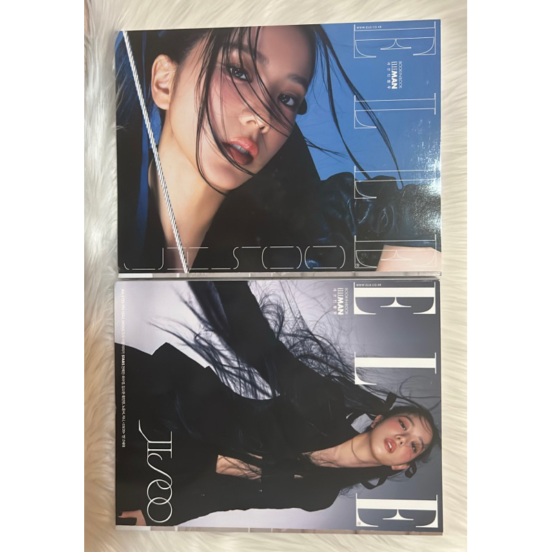 Elle Magazine Korea Jisoo Blackpink Wonwoo Seventeen Majalah